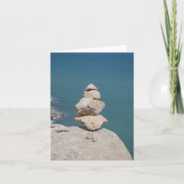 Cartão De Festividades Arte abstracta do francês mediterrâneo