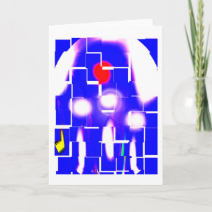 Cartão De Festividades Arte de abrigo alienígena