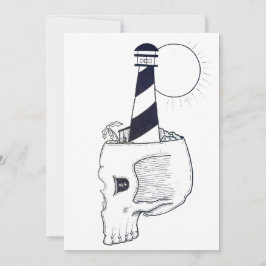 Cartão De Festividades arte de caveira