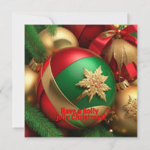 Arte de Cumprimentos de Natal Gerados por IA
