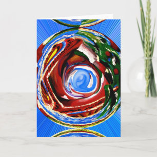 Cartão De Festividades Arte Espírito de Outono