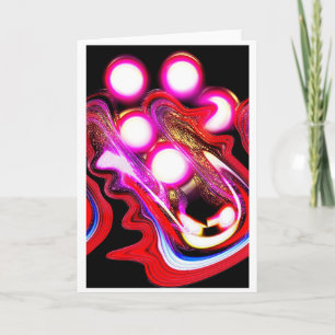 Cartão De Festividades Arte híbrida espiritual