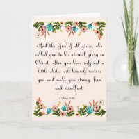 Arte inspirada cristã - 1 5:10 de Peter