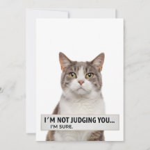 Arte Minimalista de Citação Sarcástica de Gato Jul