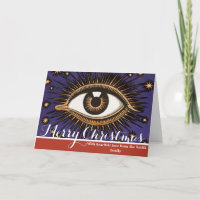 Arte Místico Celestial Olho que Tudo Vê Vintage