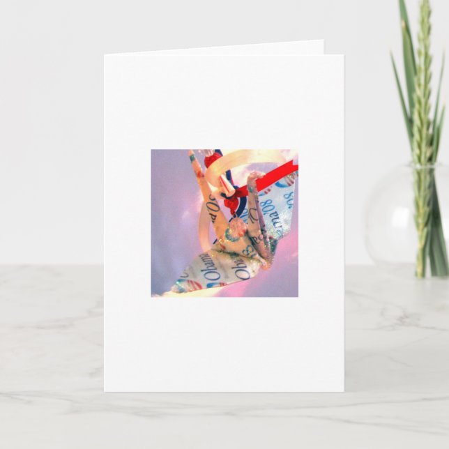 Cartão De Festividades Arte popular 2008 da celebração de Barack Obama (Frente)