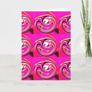 Cartão De Festividades Arte rosa salpica