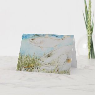 Cartão De Festividades Arte vencedora Por B. King Grau 8