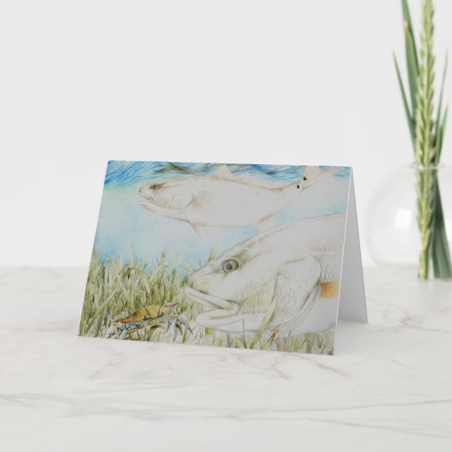 Cartão De Festividades Arte vencedora por B. King Grau 8 (Frente)