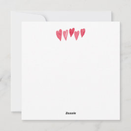 Cartão De Festividades Artes de água personalizadas para o Dia dos Namora