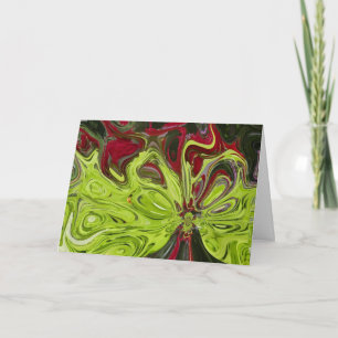 Cartão De Festividades Artsy  Christmas Card