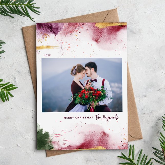 Cartão De Festividades Artsy Felry Natal 3 Foto (Criador carregado)