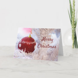 Cartão De Festividades Árvore branca e placa personalizada de pedido