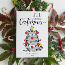 Árvore de Gato Divertida Amante de Animais Feliz C