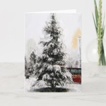 Árvore de inverno de Natal