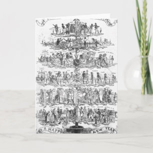 Cartão De Festividades Árvore de Natal