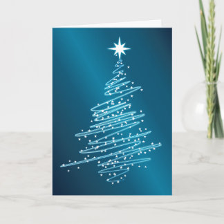 Cartão De Festividades Árvore de Natal