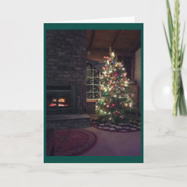 Cartão De Festividades Árvore de Natal