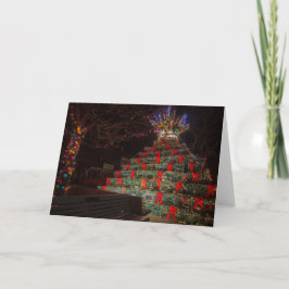 Cartão De Festividades Árvore de Natal da lavagante 2