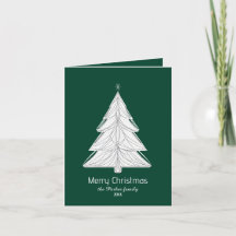Árvore de Natal de Linhagem Minimalista com Geomet