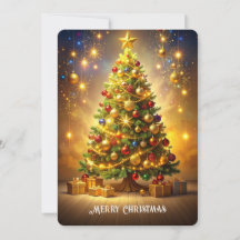 Árvore de Natal Decorada Feriado