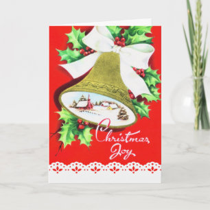 Cartão De Festividades Árvore de Natal decorativa de Natal feliz no Natal