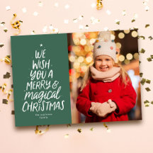 Árvore de Natal divertida e alegre foto simples