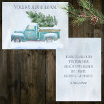 Cartão De Festividades Árvore de Natal do Carregando de Caminhão Azul Vin<br><div class="desc">Quer você esteja enviando saudações a entes queridos ou colegas,  este cartão de Natal certamente evoca sentimentos de nostalgia e prazer. É uma maneira maravilhosa de compartilhar a mágica da temporada de férias e espalhar sorrisos. Envie uma mensagem sincera ou adicione um toque personalizado para torná-la realmente única.</div>