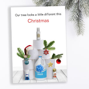 Cartão De Festividades Árvore de Natal Encantada