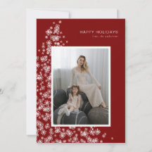 Árvore de Natal Moderna Feita com Flocos de Neve