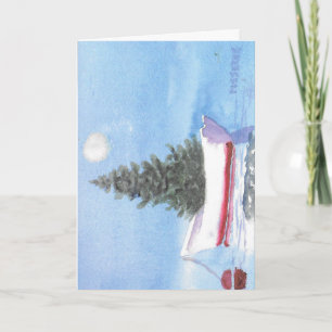 Cartão De Festividades Árvore de Natal White Dory no Porto