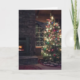 Cartão De Festividades Árvore do Feliz Natal