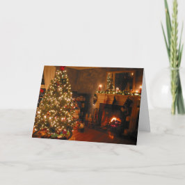 Cartão De Festividades Árvore Feliz de Natal