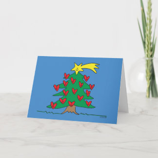 Cartão De Festividades Árvore Feliz (dentro vazio)