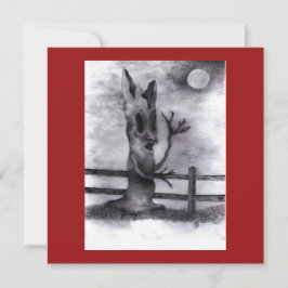 Cartão De Festividades "Árvore Spook"