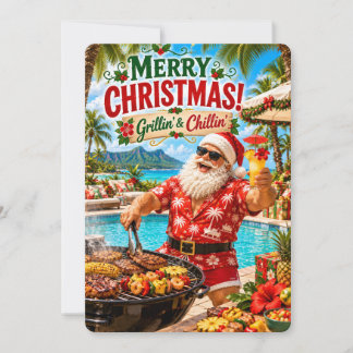Cartão De Festividades As Aventuras Alegres do Papai Noel | Grelandos e R