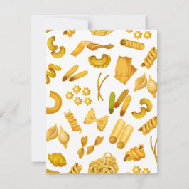 Cartão De Festividades As comidas mais populares da Itália