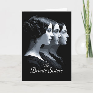 Cartão De Festividades As Irmãs Brontë