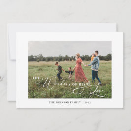 Cartão De Festividades As Maravilhas de Sua Fotografia de Amor Vermelho