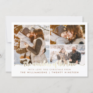 Cartão De Festividades As Maravilhas Do Seu Amor Feriado De Natal 3 Foto