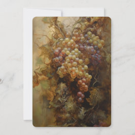 Cartão De Festividades As Uvas do Jardim