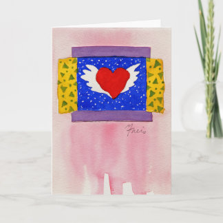 Cartão De Festividades Asas do Desejo