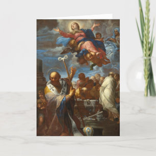 Cartão De Festividades Assunção da Virgem Battista Lenardi