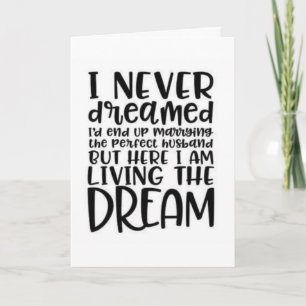 CARTÃO DE FESTIVIDADES **AT EASTER** "LOVE" TO MY HUSBAND CARD