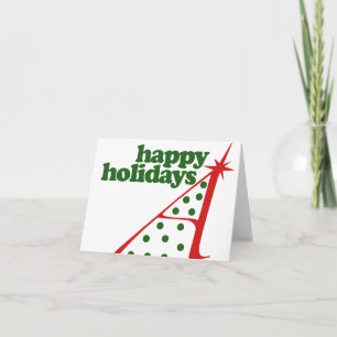 Cartão De Festividades Atheist Xmas Tree