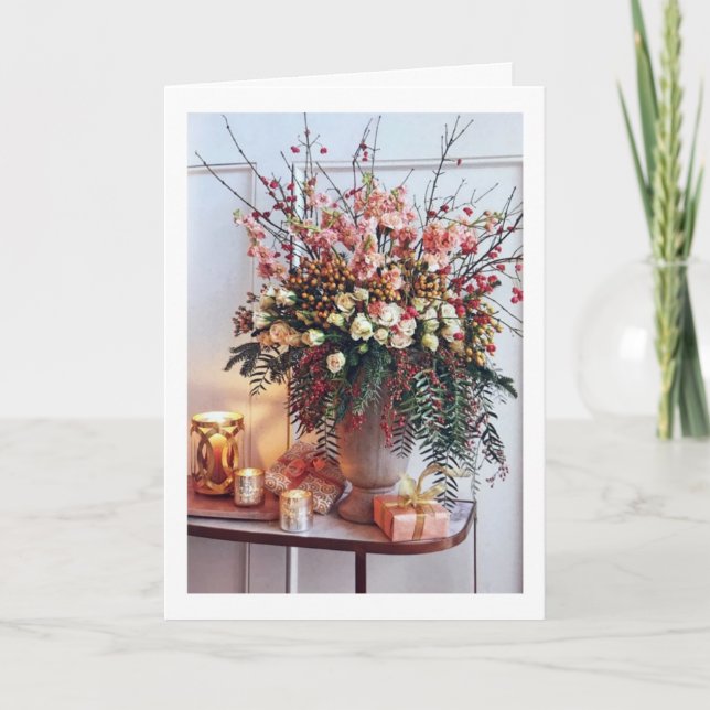 CARTÃO DE FESTIVIDADES **ATRAVÉS DOS MILHOS** NO NATAL (Frente)