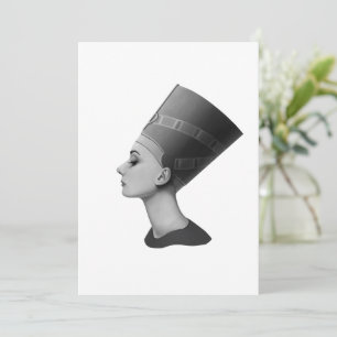 Cartão De Festividades Audrey Hepburn Nefertiti