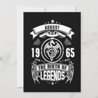 August Gift | 1965 Nascimento Das Legendas