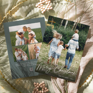 Cartão De Festividades Autografo   Feliz Natal Foto Vertical