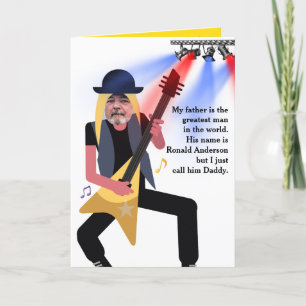 Cartão De Festividades Aventura de Livro Fácil do dia de os pais